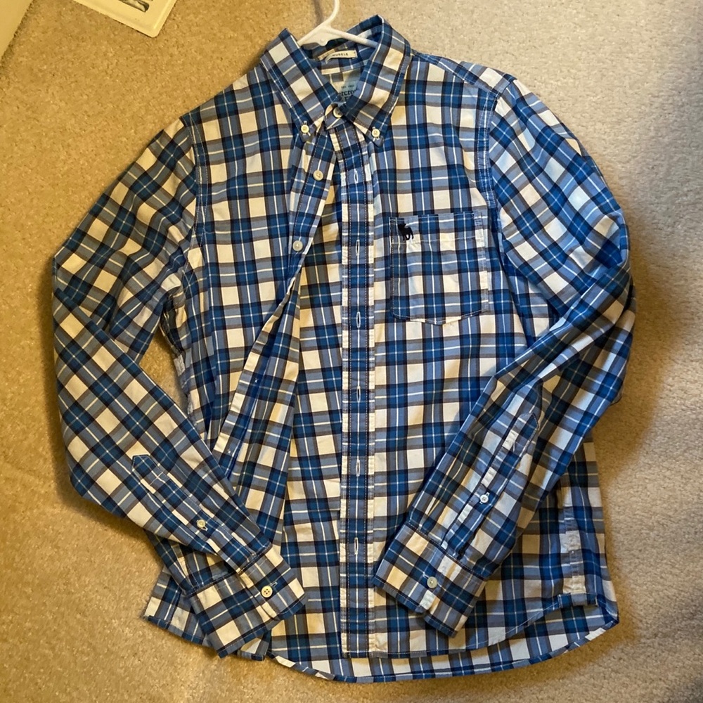 Abercrombie button up, plaid size medium